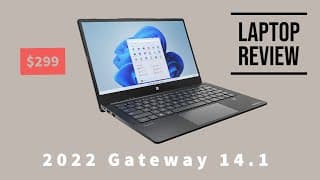 $299 Walmart Gateway 14&quot; Ultra Slim i5-1235u Laptop review | 8GB RAM | GWTC51427