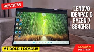 KencengReview Lenovo Ideapad 5 2in1 Ryzen 7 8845HS #review #tutorial