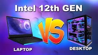 12th gen Intel Laptop or Desktop PC ?! - MSI RAIDER GE76 REVIEW!