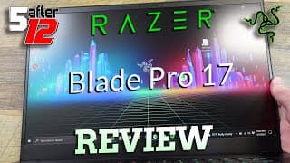 Razer Blade Pro 17 Review | Early-2021 model | RTX 3060