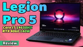Lenovo Legion Pro 5 (2024) | Best Midrange Gaming Laptop?