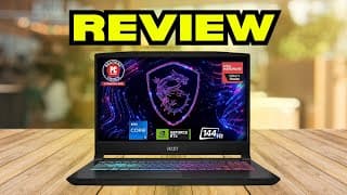 MSI Katana 15 RTX 4070 Review - Best Budget Gaming Laptop?  (Pros &amp; Cons)