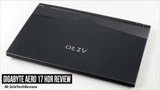 Gigabyte Aero 17 HDR Review