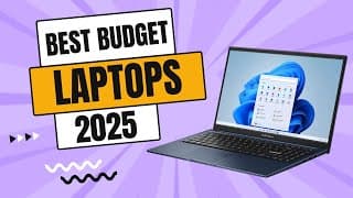 Top 5 Best Budget Laptops in 2025