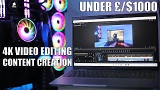 The Best Laptop for 4K Video Editing Under £1000 is NOT What You Expect