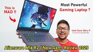 This is MAD FAST.. !? ?Alienware&#39;s New Gen M16 R2 Review 2025?