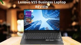 Lenovo V15 Business Laptop Review: Ryzen 7, 16GB RAM, 512GB SSD, Perfect for Work &amp; Study! 