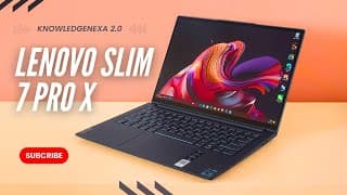 &quot;Lenovo Slim 7 Pro X: Your New Slim and Stylish Powerhouse Laptop!&quot;