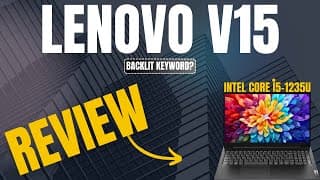 lenovo v15 i5 12th generation review  Best Laptop Under Rs 40000 