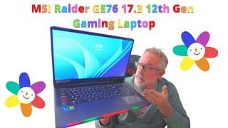 MSI GE76 Raider Gaming Laptop Unboxing and Initial Thoughts