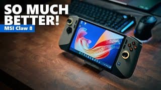 MSI Claw 8 review - Intel is king for handhelds?(!)