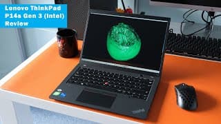 Lenovo ThinkPad P14s Gen 3 Intel Review (i7-1260P, NVIDIA T550)