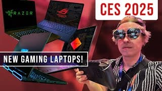Gaming Laptops at CES 2025 - Looking at All the New Releases