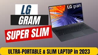 LG GRAM SUPER SLIM LAPTOP REVIEW 2023 | The Lightweight Laptop