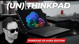 ThinkPad X9 (2025) REVIEW: The (Un)ThinkPad and It&#39;s AWESOME!