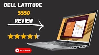 Latitude 5550 Laptop Review - Intel® Ultra 7 155U  - Ram &amp; SSD Upgrade options.