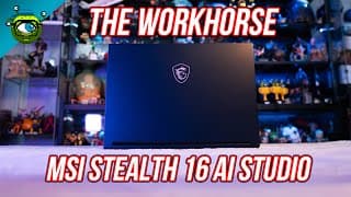 MSI Stealth 16 AI Studio A1V (2024) | Gaming Benchmark &amp; Running Diablo IV: Vessel of Hatred