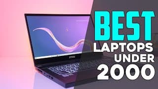  5 Best [High Performance] Laptops Under $2000 in 2022