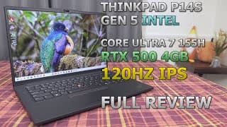 ThinkPad P14s Gen 5 Intel Review (RTX 500 ada) | Slap Tech