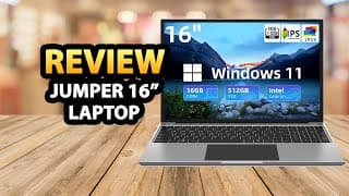 Jumper 16&quot; Laptop (EZbook S5 MAX), 16GB Ram, 512GB SSD, N5095 CPU  Review