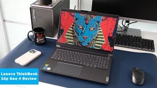 Lenovo ThinkBook 16p Gen 4 Review (16&quot; 3.2K 165Hz, i7-13700H, RTX 4060)
