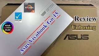 Asus Vivobook Go 15 E1504F Review &amp; Unboxing | AMD Ryzen 5 7520U 8GB Ram 512GB NVMe SSD