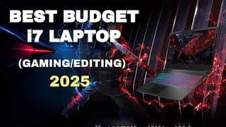 BEST 5 i7 LAPTOP- (GAMING/EDITING) [2025]