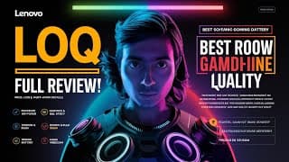 Lenovo LOQ Review: The Ultimate Gaming &amp; Content Creation Laptop! || by laptopzulfikar