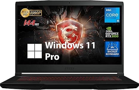 MSI GF63 Thin Gaming Laptop
